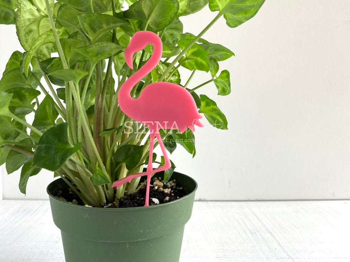Acrylic Decorative Stake, Pink Flamingo 1