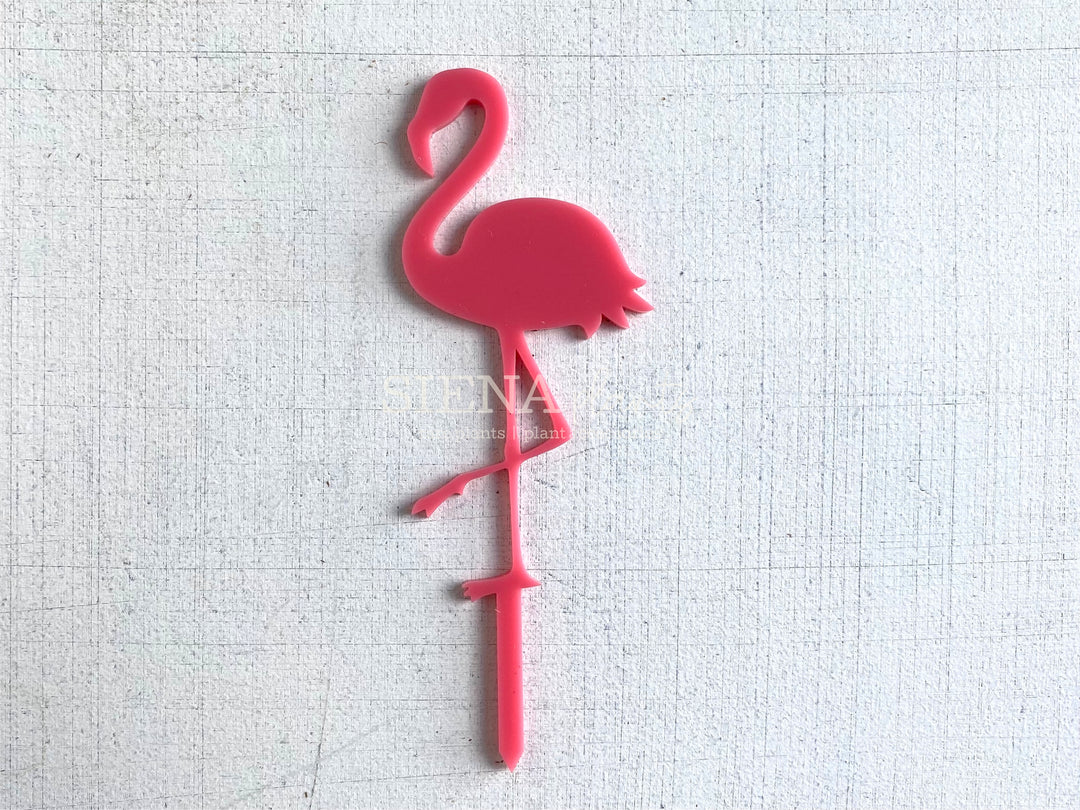 Acrylic Decorative Stake, Pink Flamingo 5