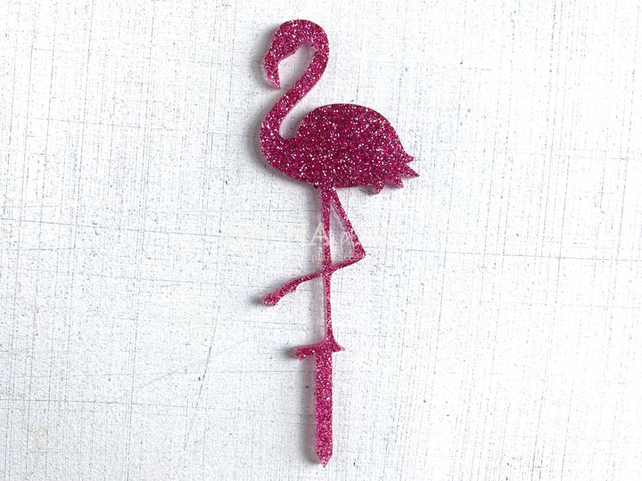 Acrylic Decorative Stake, Pink Flamingo 6
