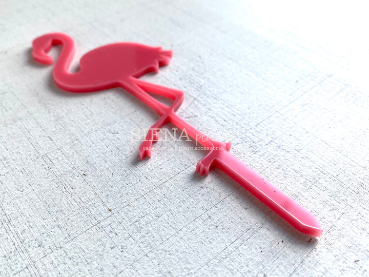 Acrylic Decorative Stake, Pink Flamingo 7