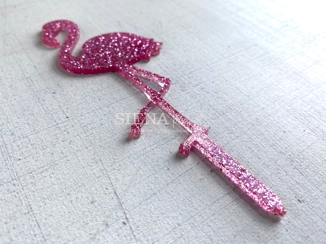 Acrylic Decorative Stake, Pink Flamingo 8