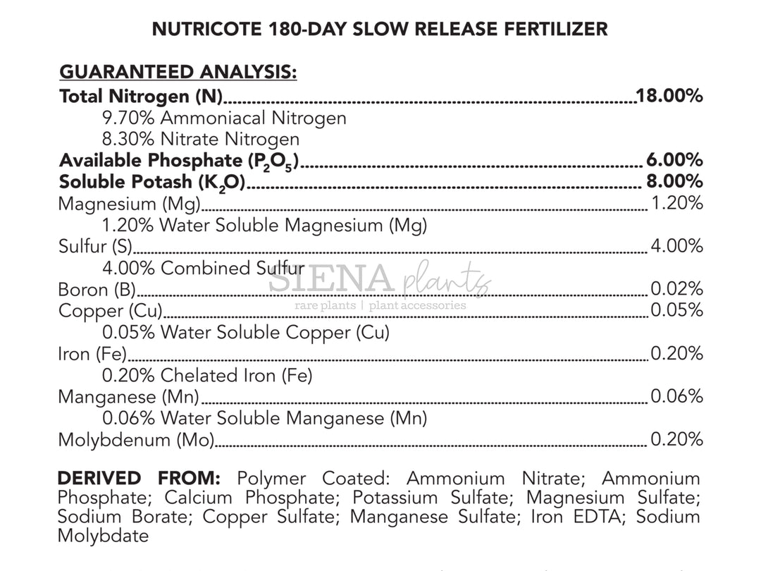 Nutricote Fertilizer